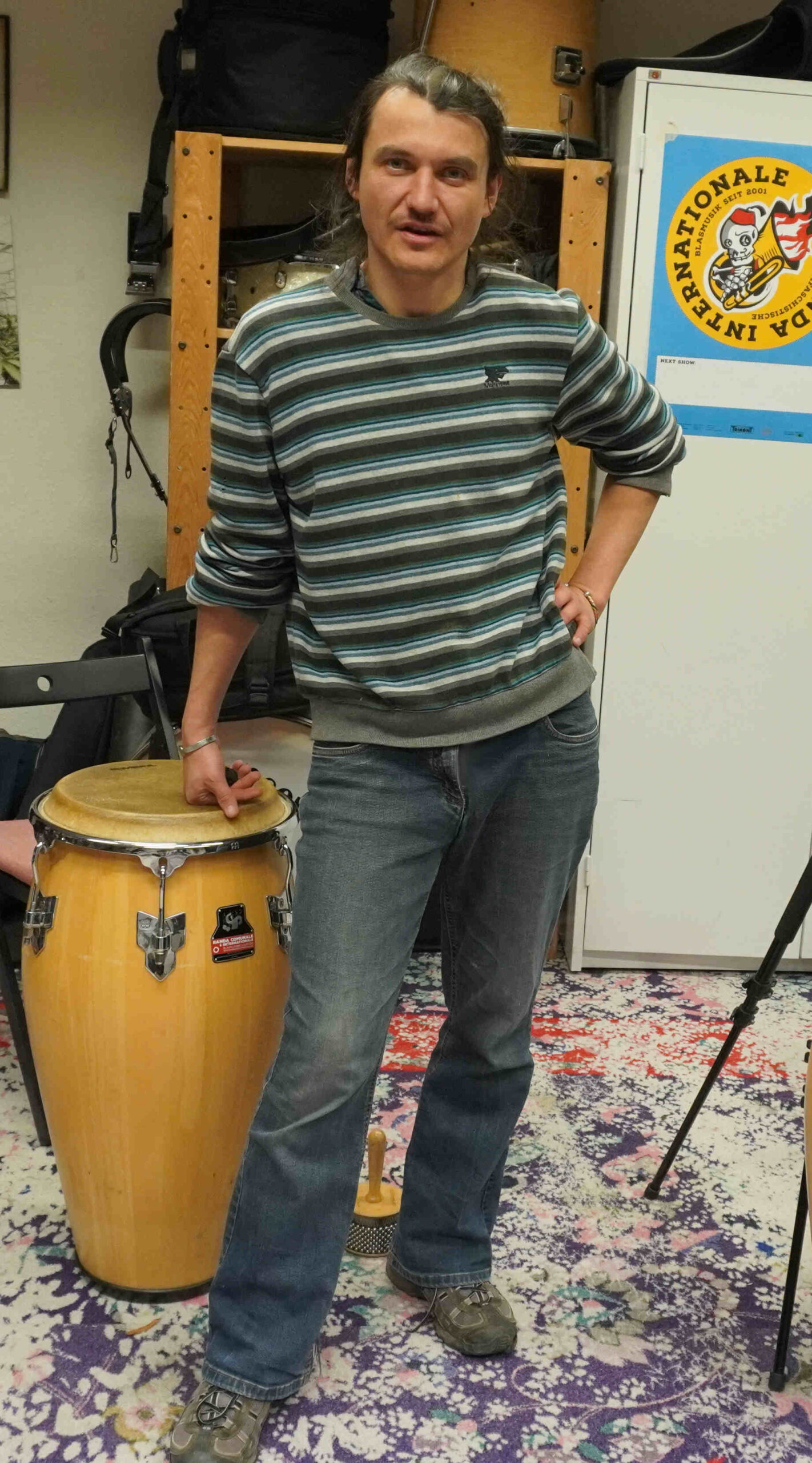 Arystan Petzold bei musikalischer Vermittlung und Unterricht