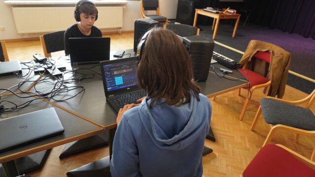 Musikprojektwoche mit Schüler:innen