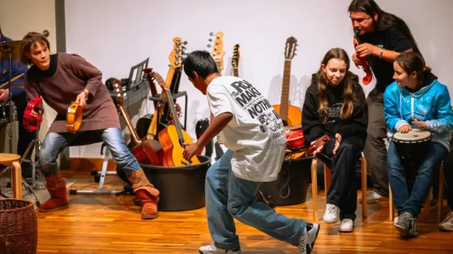 Schüler:innen im Music Lab